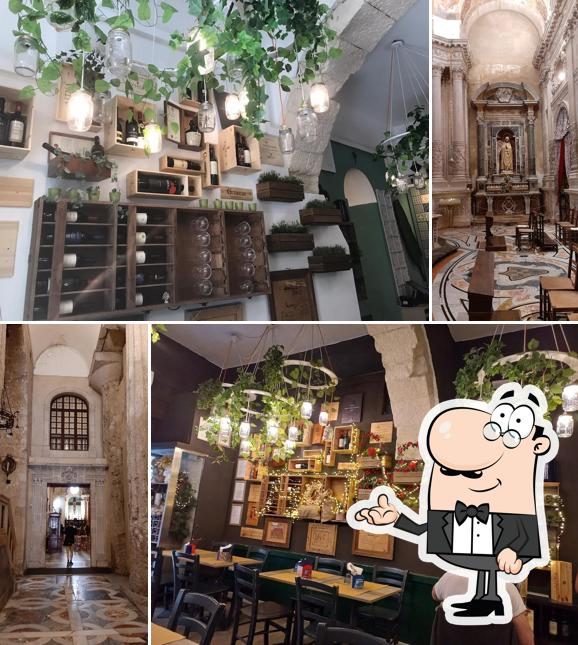 Gli interni di A Putia di Giugiò