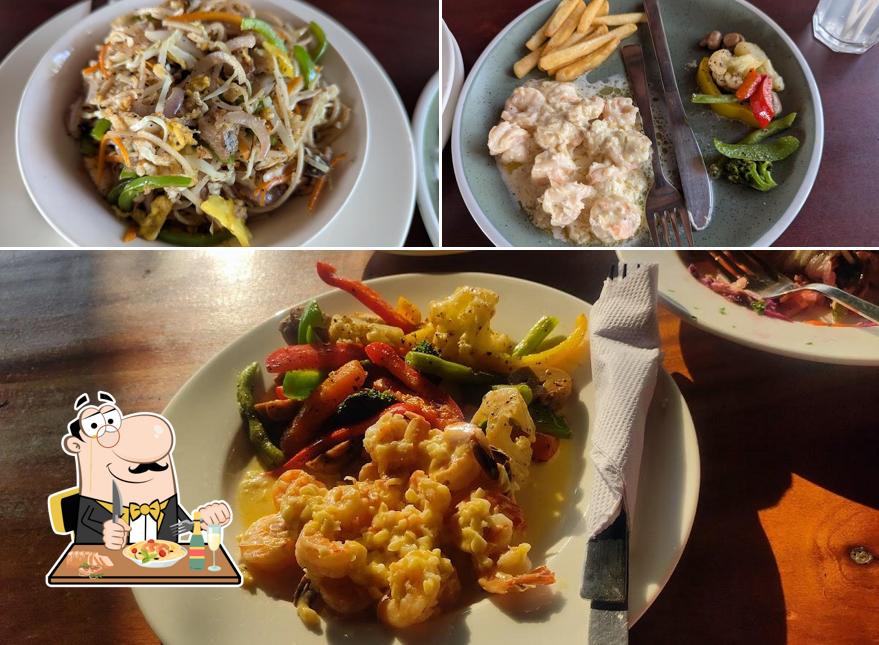 Food at Cafe Catamaran