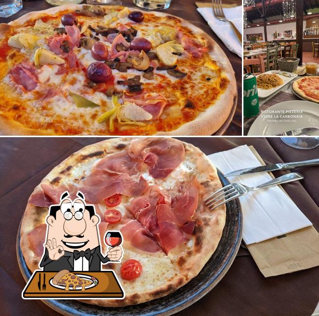 A La Carbonaia, puoi goderti una bella pizza