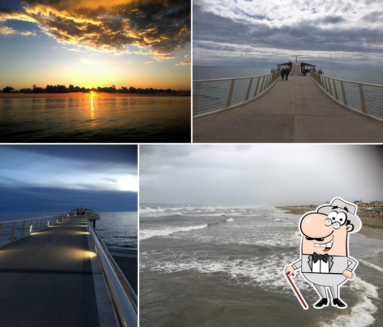 Gli esterni di Il Pontile sul Mare Food & Drink