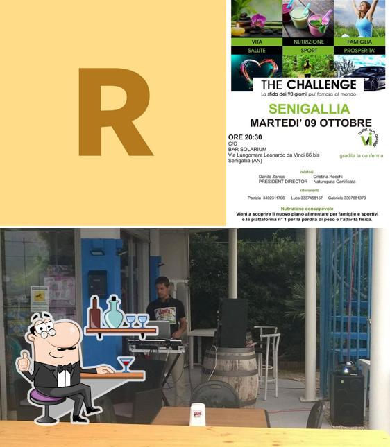 Gli interni di Relax caffè