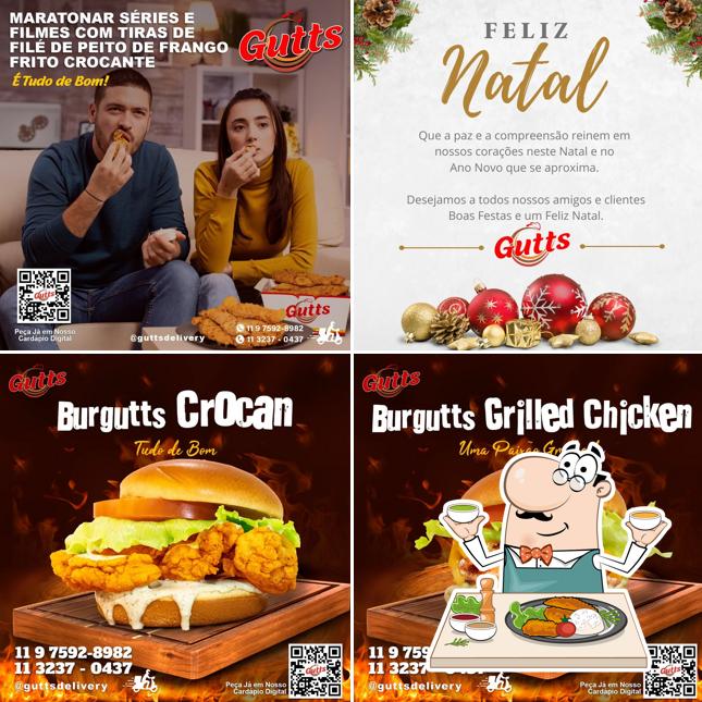 Frango frito em Gutts Delivery - Frango Frito Crocante