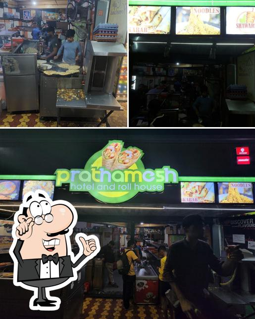 The interior of Prathamesh Roll House