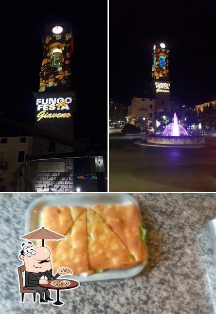 La immagine di esterno e cibo da Speedy Pizza