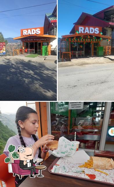 The interior of Rads Everyday