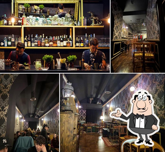 Dai un'occhiata agli interni di Anima e Ghiaccio Private Bar