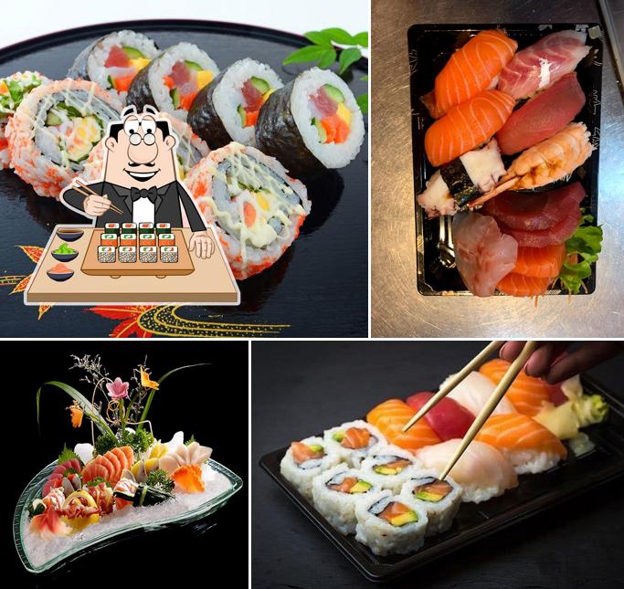 Prova le diverse opzioni di sushi
