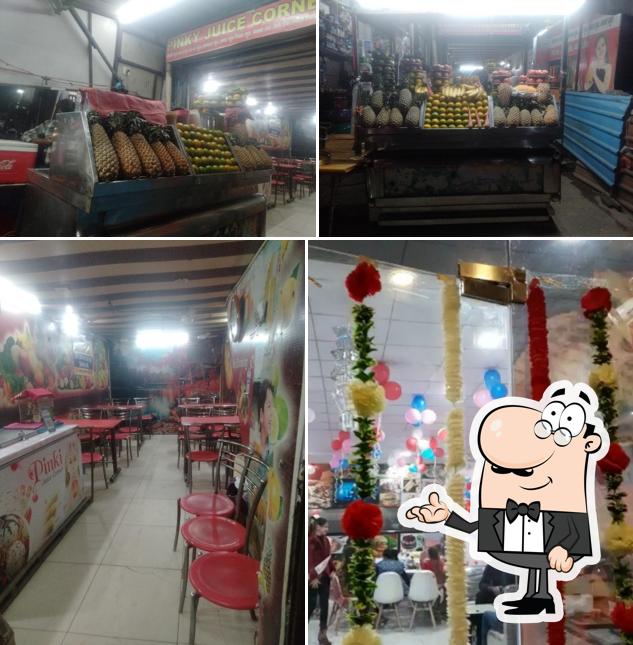 The picture of interior and food at ITALIAN FOOD ZONE & CAFE