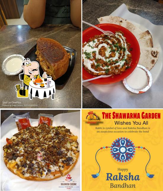 Food at The Shawarma Garden - best Shawarma place in PCMC