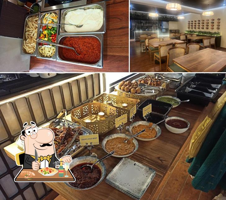 This is the photo depicting food and interior at Tea villa cafe, Anna nagar