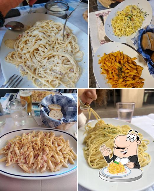 Spaghetti alla carbonara al Pizzeria Spaghetteria Moderna - Arco (tn)