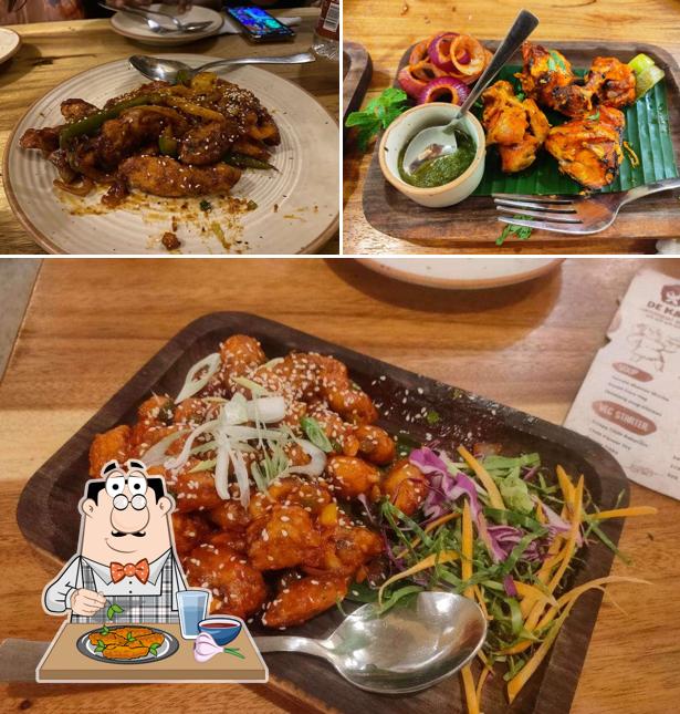 Chicken wings at DE KAV