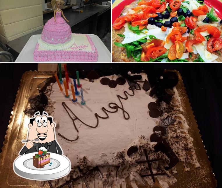 Torta al cioccolato al Pizzeria All'Improvviso