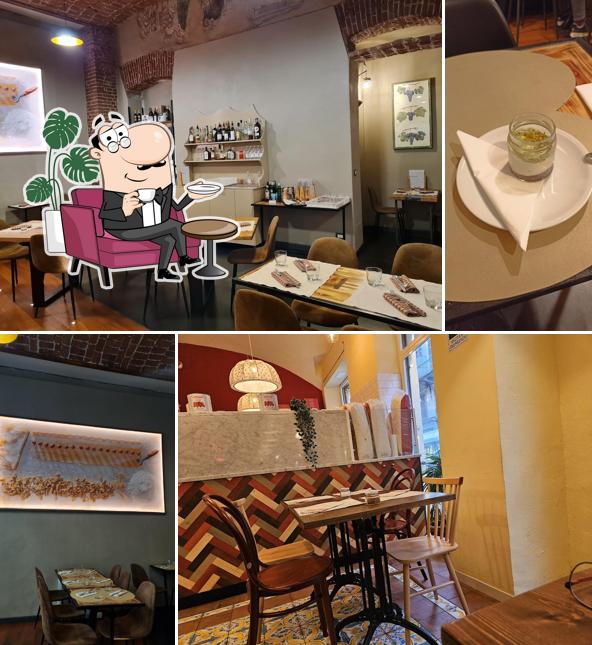 Gli interni di La Farcia In Trattoria