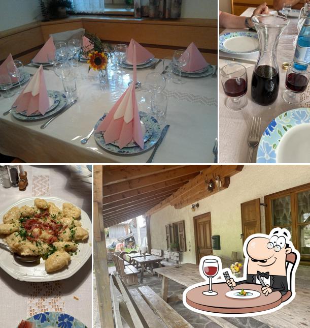 Cibo al Agritur Hofschank Egger