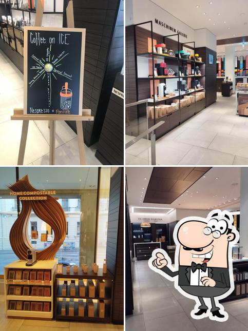 Dai un'occhiata agli interni di Nespresso Boutique
