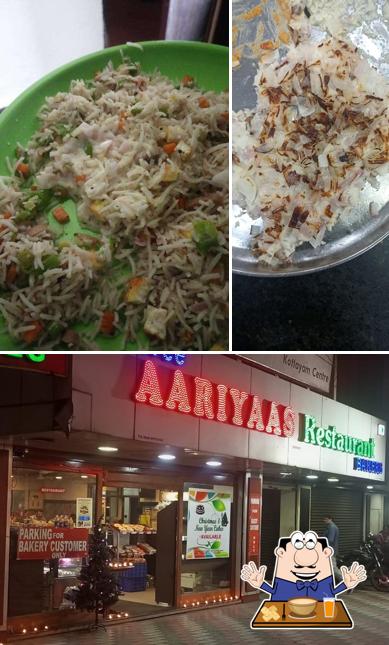 The restaurant's food and exterior