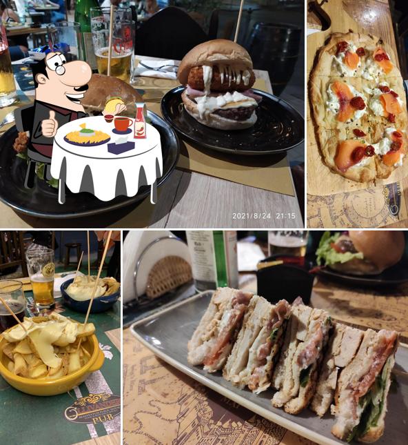 Piatto di formaggi al Pub "Wandermore"