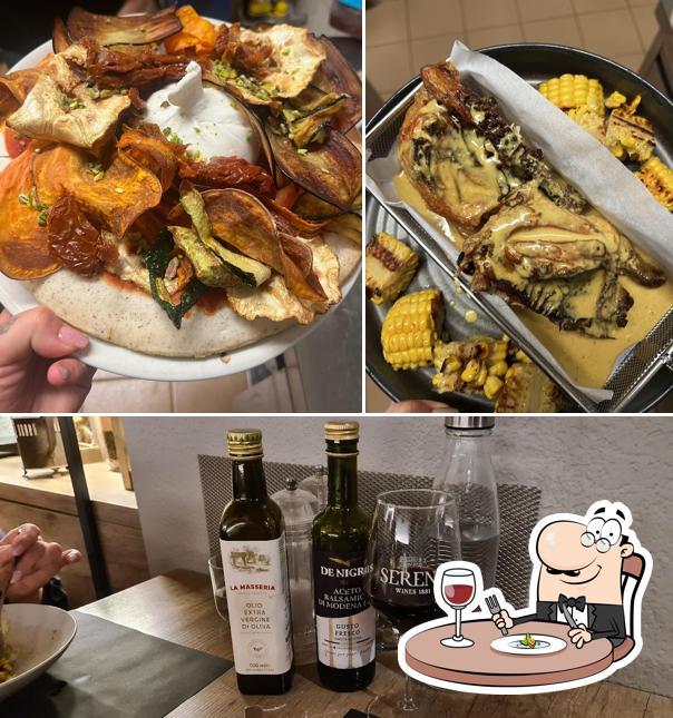 Cibo al Trattoria Pizzeria Manzoni
