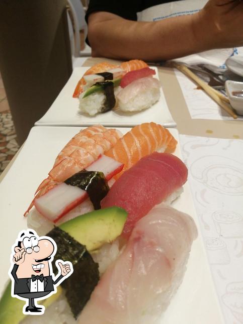 Gli interni di Orchidea Sushi Restaurant