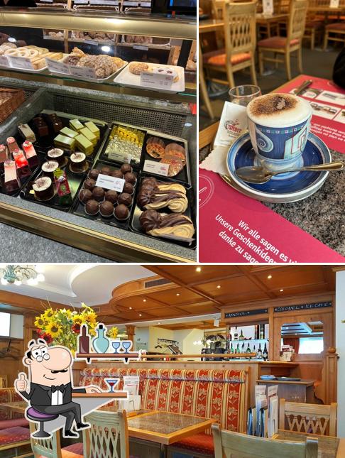 Gli interni di Bäckerei-Konditorei-Café Weber