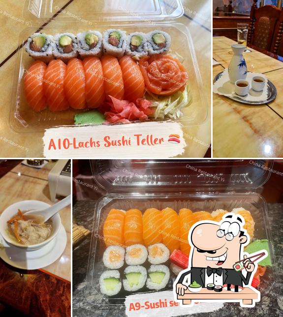 Choisissez de nombreuses options de sushi