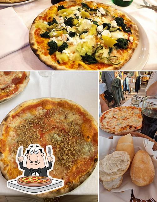 Prenditi una pizza a Ristorante pizzeria Alle Querce