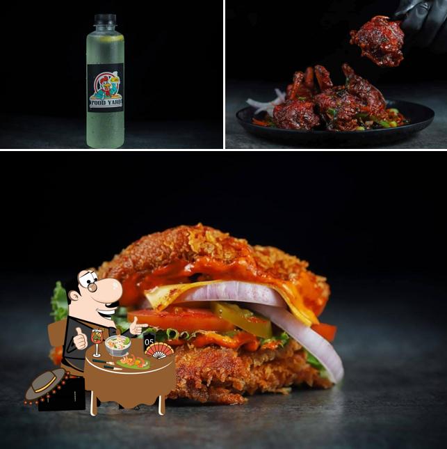 The photo of food and beverage at Food yard