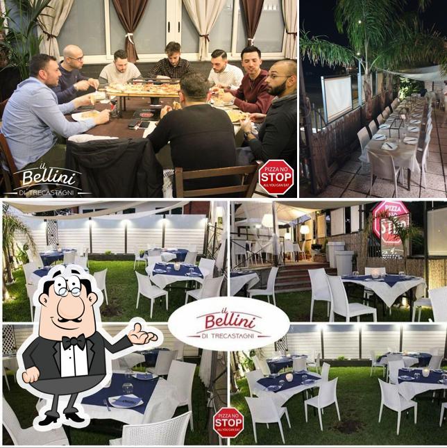 Gli interni di Pizza Longa Trecastagni
