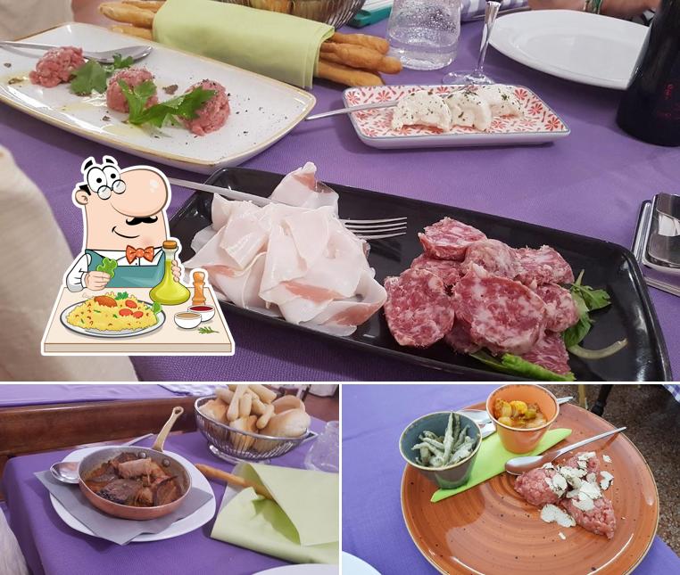 Cibo al Ristorante Vecchia Brenta