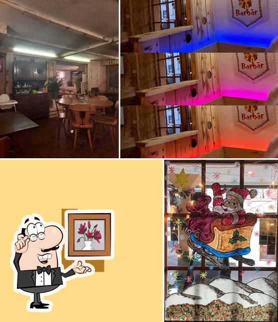 Gli interni di Café Central