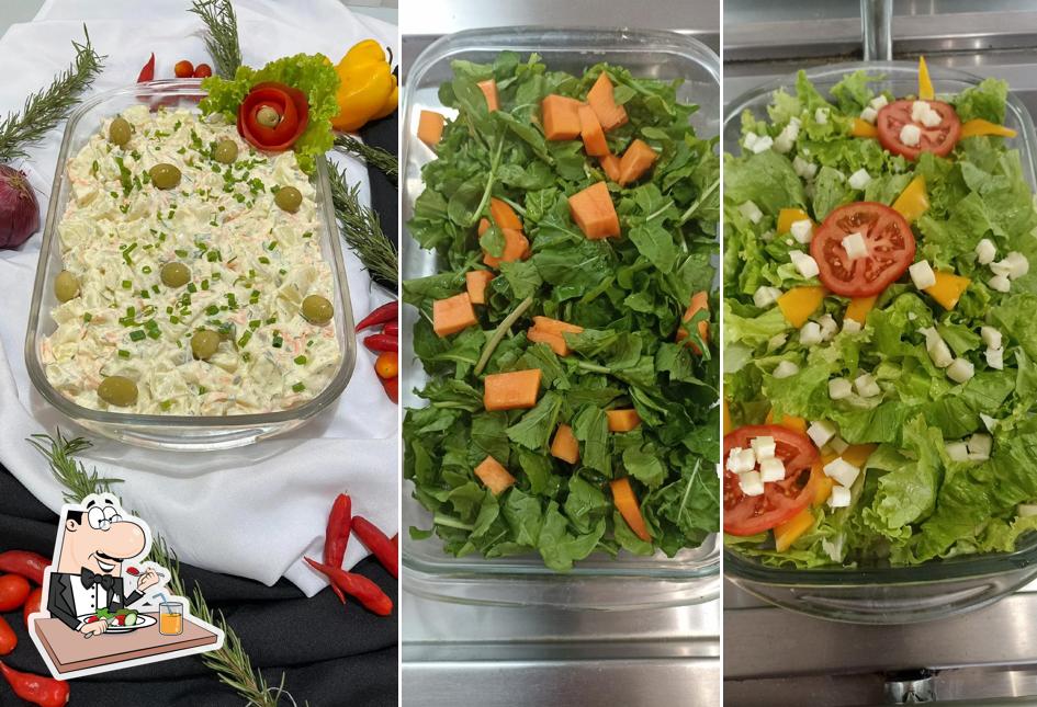 Platos en Café da praça