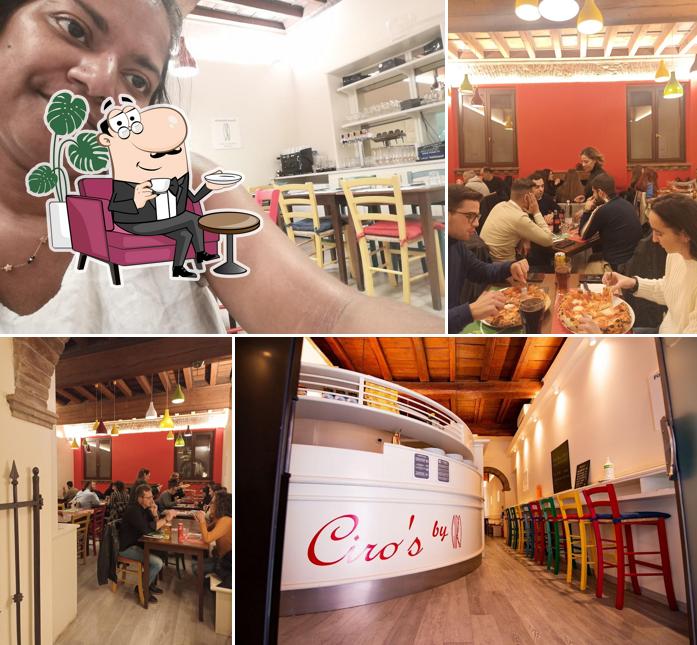 Gli interni di Pizzeria Ciro's by Ciro