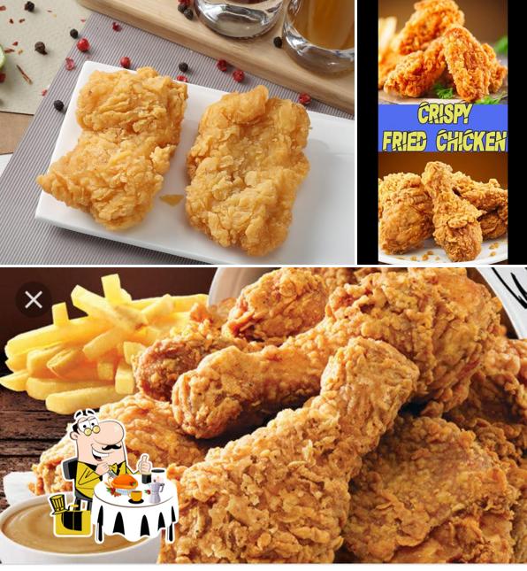 Fried chicken at Crazy Chicken Hub