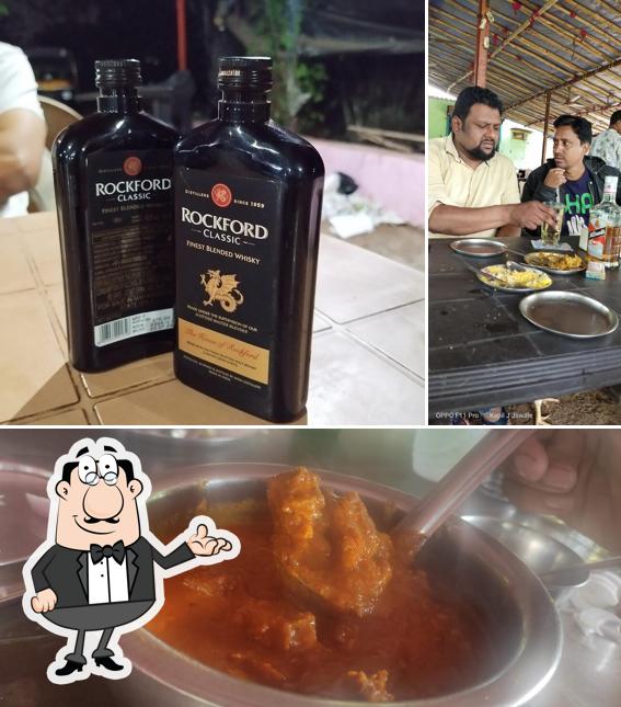 The interior of Gaodevi Dhaba