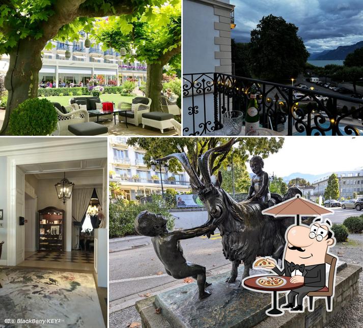 Gli esterni di Grand Hôtel du Lac