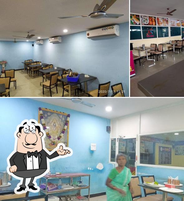 The interior of Hotel Sitara A/C