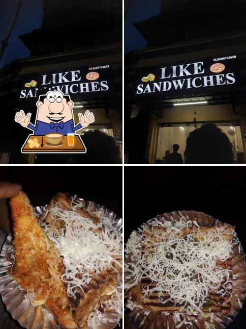 Food at Like Sandwiches
