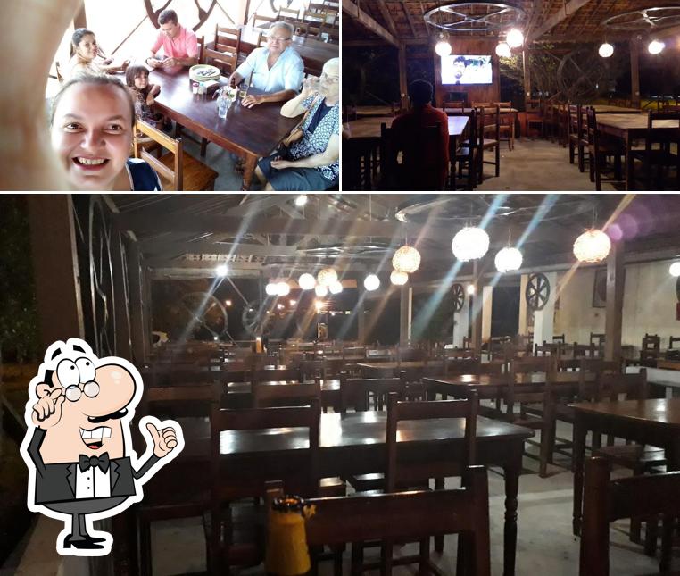 O interior do Restaurante Paijão