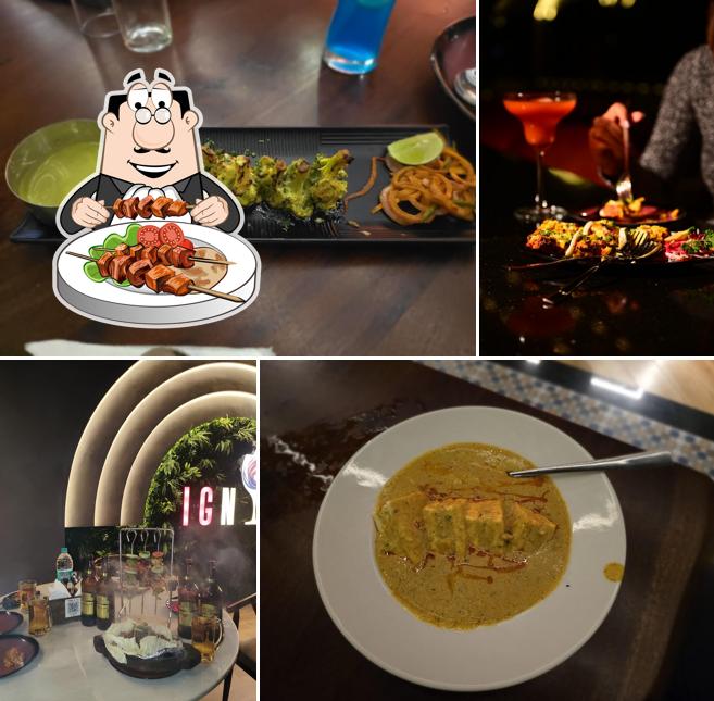 Food at Ignite Lounge Bar & Kitchen