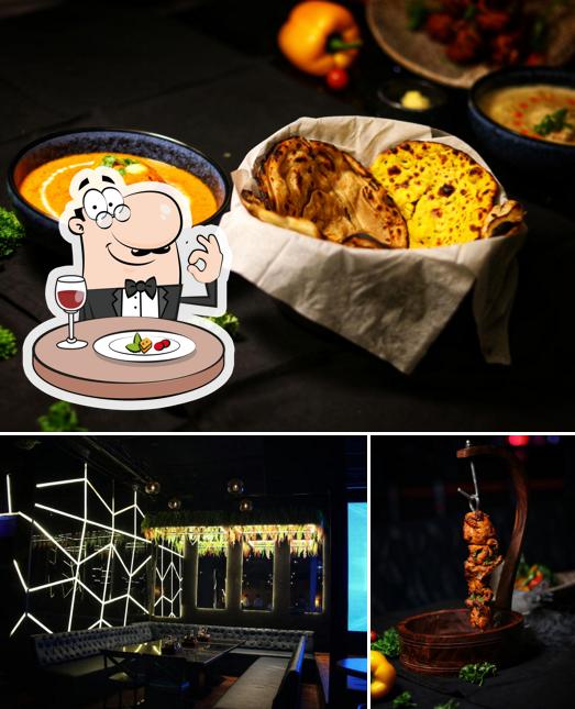 This is the photo depicting food and interior at The Permit House