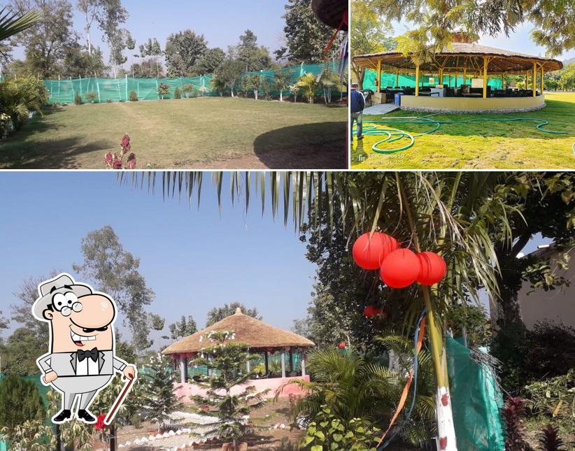 You can get some fresh air at the outside area of Famous Multi Cuisine Dhaba & Restaurant