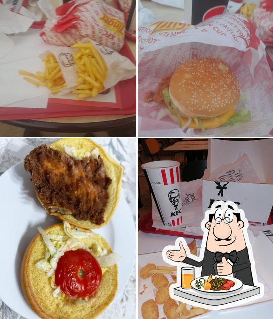 Panino con maiale stirato al KFC