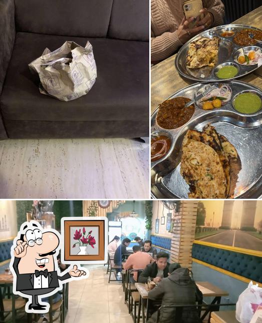 Take a seat at one of the tables at New Delhi Riyasat