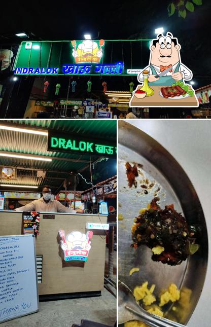 Baby back ribs at Indralok Khau Galli