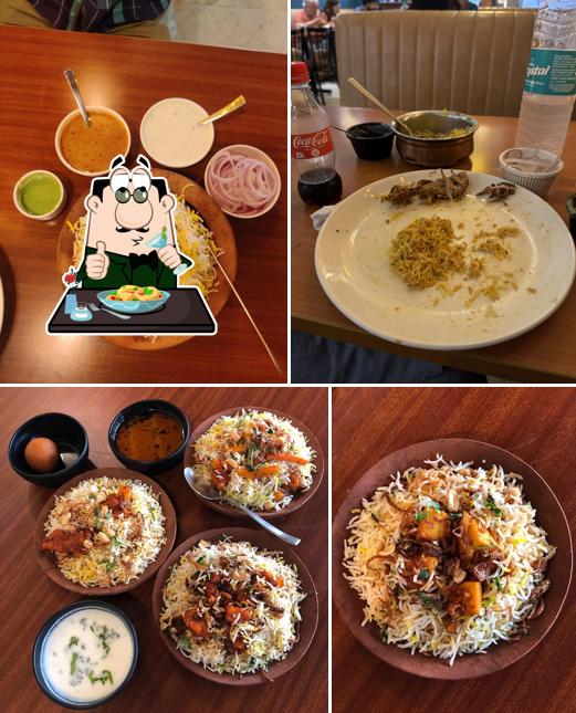 Food at Saffron Biryani