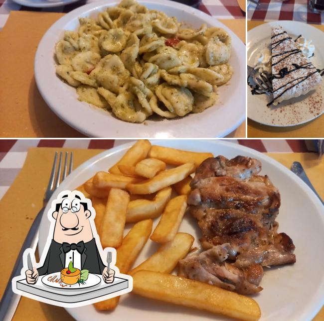 Platti al Trattoria Il Bacco