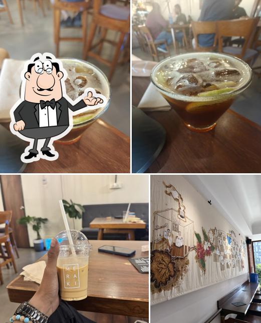 The interior of Meraki The Coffee House