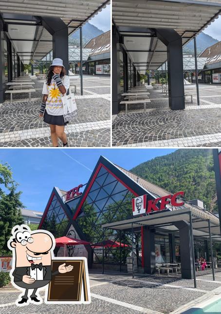 Gli esterni di Kentucky Fried Chicken