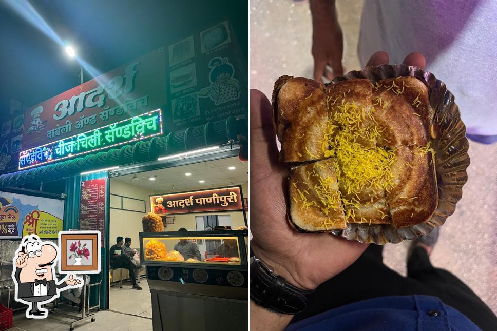 The interior of Aadarsh Dabeli & Sandwich